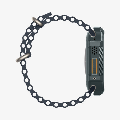 ACS05456 - Apple Watch Series (Apple Watch (49mm)) in matte black showing the front